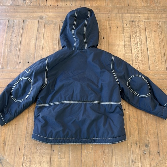 Mini Boden navy fleece lined jacket - Picture 7 of 7